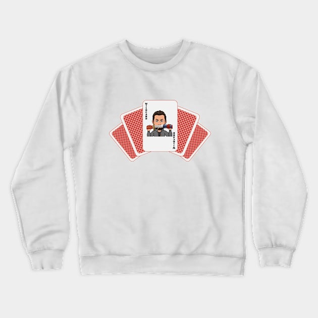 Wild Card Kurt Crewneck Sweatshirt by Two Beers Into Inspiration